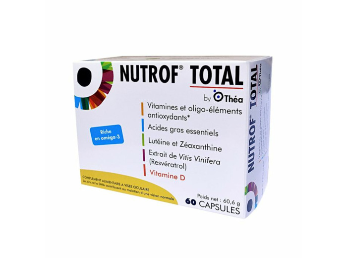 Nutrof Total Visée oculaire 60 Capsules Thea