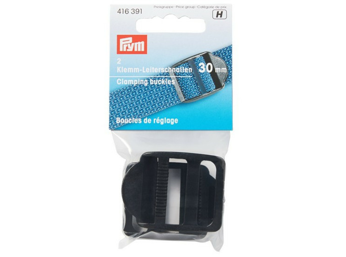 Boucles de réglage plastique 30 mm Prym