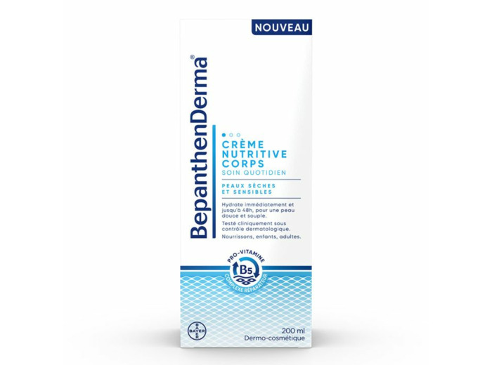 Derma Crème Nutritive Corps Tube 200ml Bepanthen