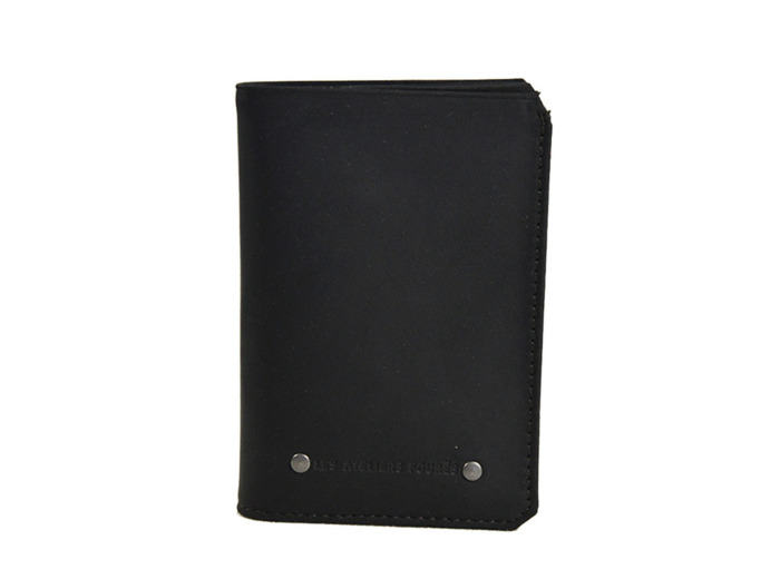 Ateliers Fourès Baroudeur Portefeuille F958 Noir