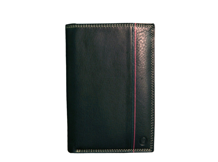 Serge Blanco Vancouver Grand Portefeuille Cuir VAN21021 Noir