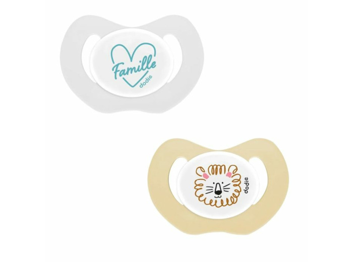Sucette Physiologique En Silicone 0-2 Mois Dodie