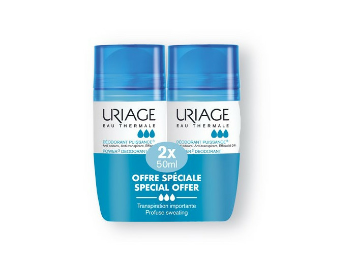 URIAGE DEO PUISSANCE LOT2X50ML
