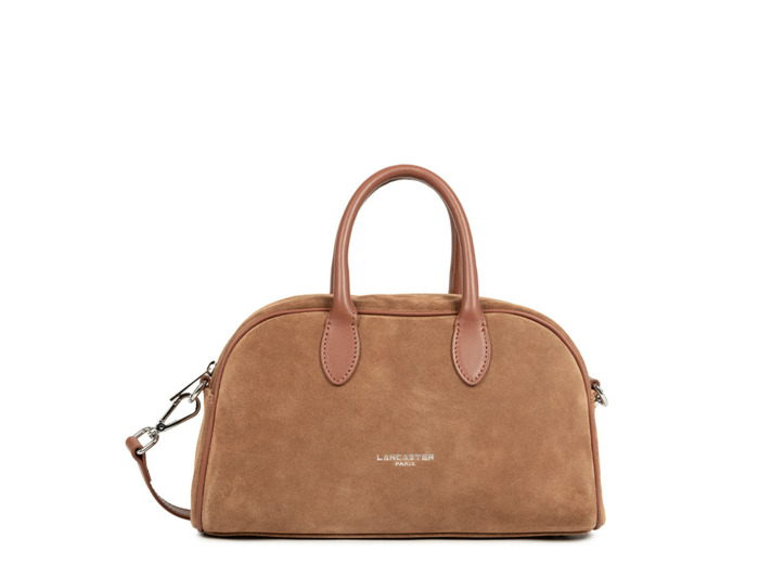 Lancaster Suède Sac Bowling 480-085 Camel