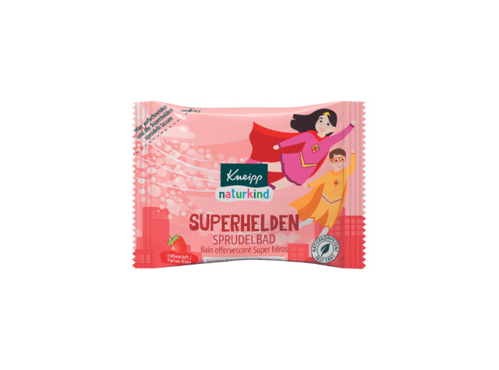 Galet pour le Bain Super Héros 80g Nature Kids Fraise Kneipp
