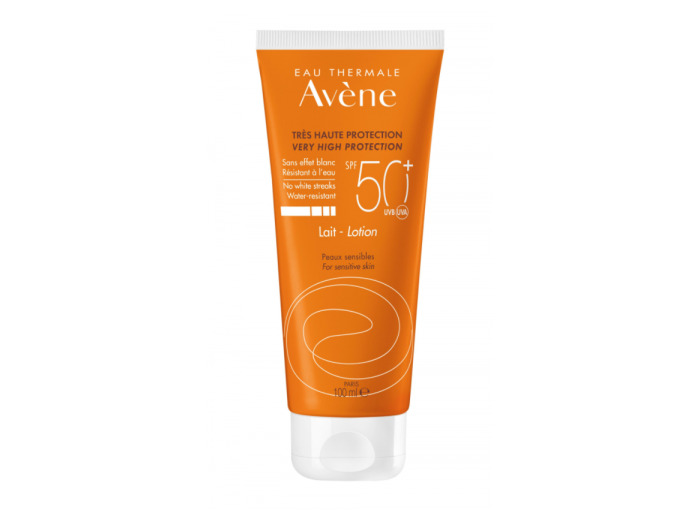 Lait Spf50+ Peaux Sensibles 100ml Solaire Avène