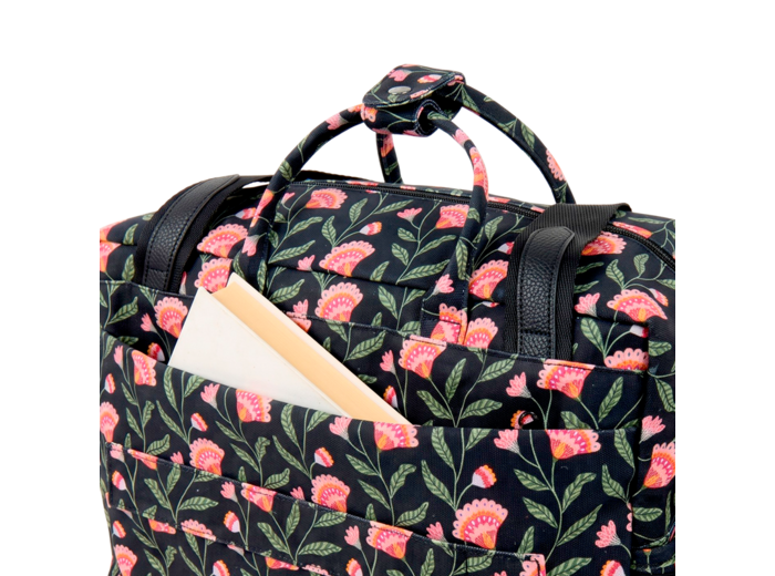 Cabaïa Carry All Wanderer Weekend Bag Sac 24h En Toile De Coton Applecross