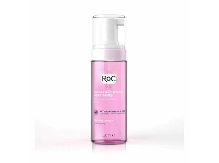 Mousse nettoyante energisante 150ml Nettoyant visage Roc