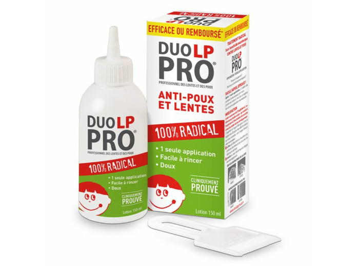 Lotion anti-poux et lentes 150 ml Duo Lp Pro