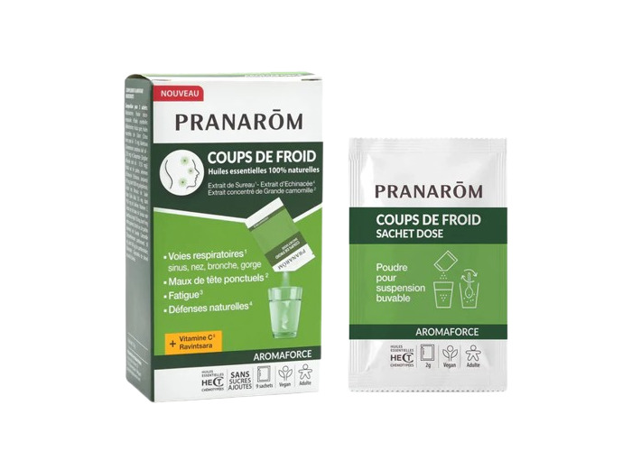 PRANAROM AROMAFORCE COUP FROID SACH 9X2G