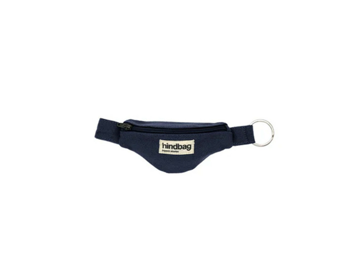 Hindbag Porte Clés Sac Banane Côme Navy