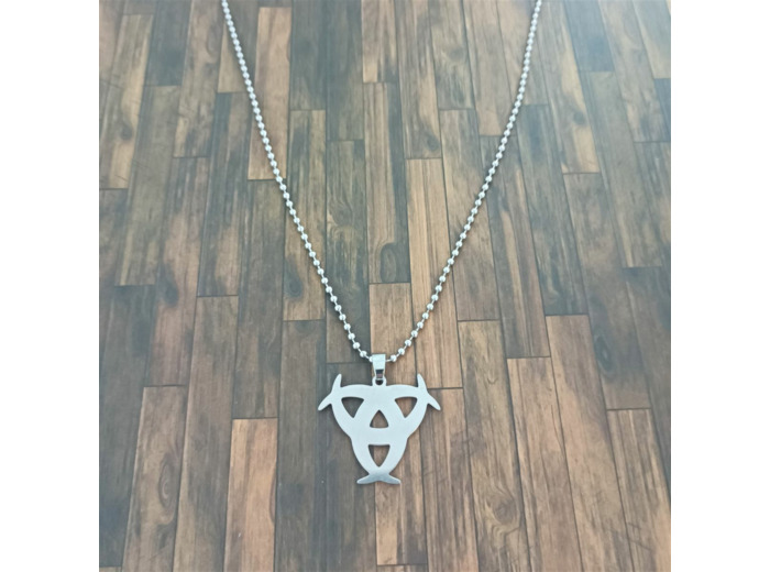 Pendentif homme celtique en acier inox