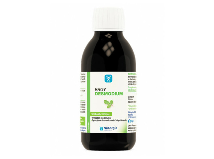 Ergydesmodium 250ml Fonction Hépatique Nutergia