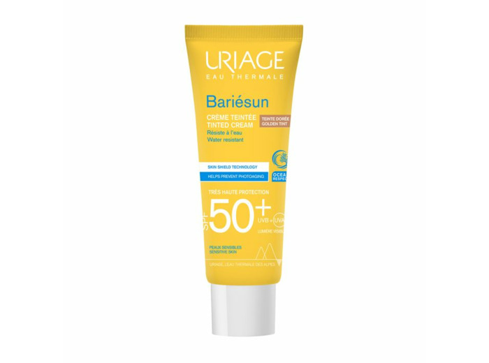 Crème Teintée SPF50+ Teinte Dorée 50ml Bariesun Uriage