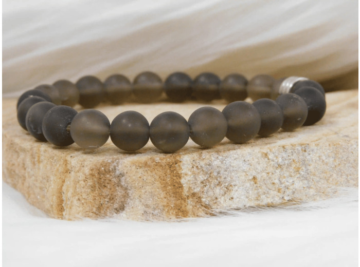 BRACELET QUARTZ FUMEE