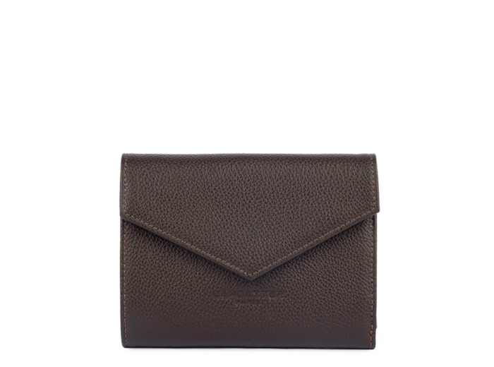 Lancaster Foulonne Double Portefeuille Dos A dos 170-29 Marron Foncé