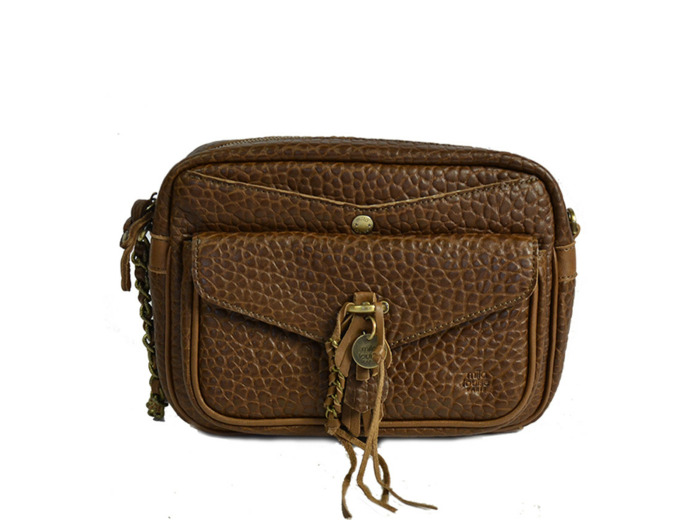 Mila Louise Orélia E Sac Porté Travers Ocre