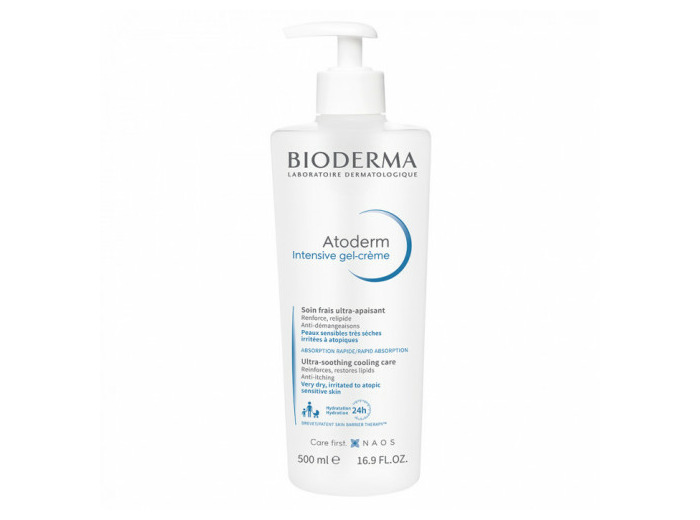 Gel Relipidant Apaisant Visage et Corps 500ml Atoderm Peaux Sensibles Bioderma