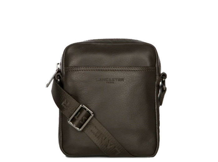 Lancaster Soft Vintage Mini Sacoche Homme 320-24 Marron