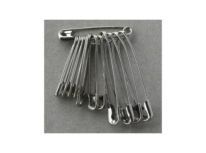 Lot d'épingles de sûreté - 3 tailles