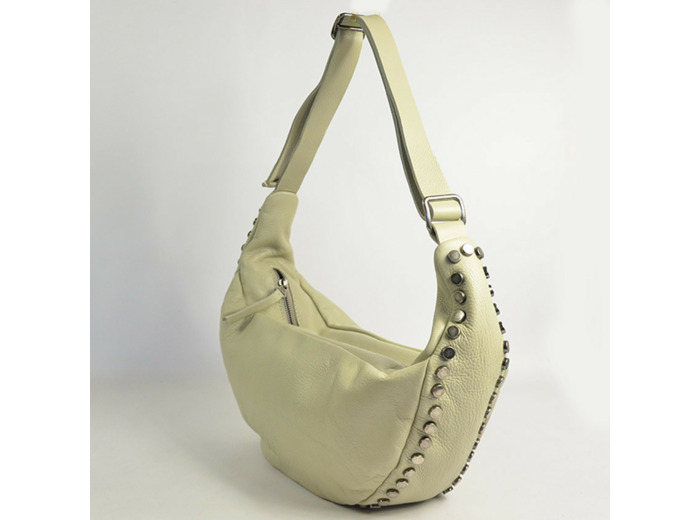 Biba Bowie Sac Hobo BOI3L En Cuir Crudo