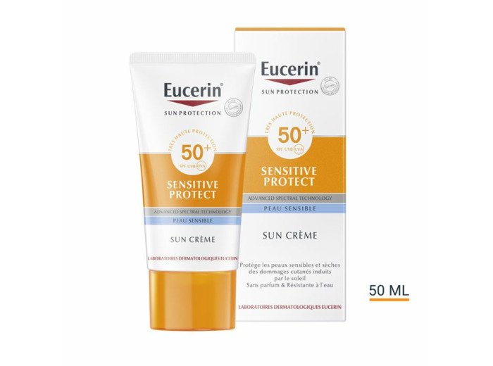 EUCERIN SUN SENSIT PROT CR 50 TB50ML1