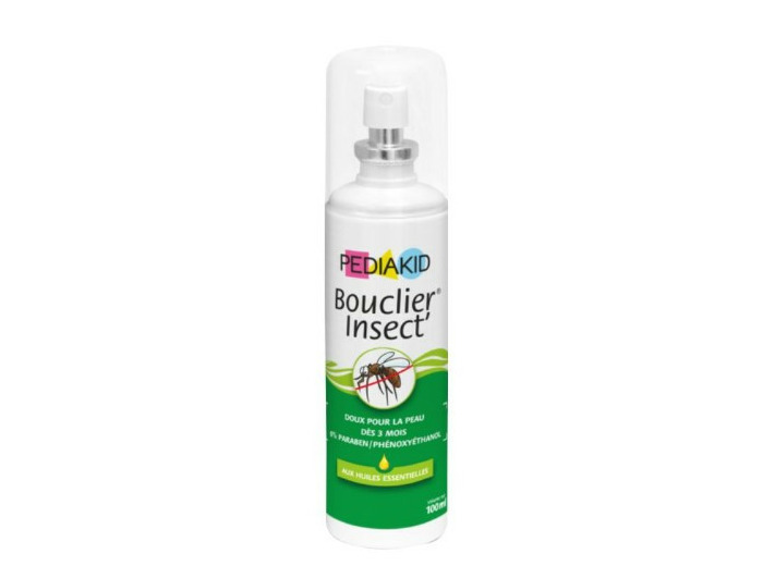 Bouclier Insect Anti-moustiques Aux Huiles Essentielles Des 3 Mois 100 ml Pediakid