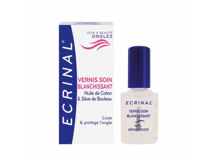 Vernis Soin Blanchissant 10ml Ecrinal