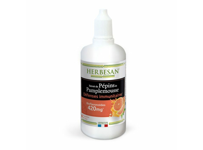 Extrait de pépins de pamplemousse 100ml Herbesan