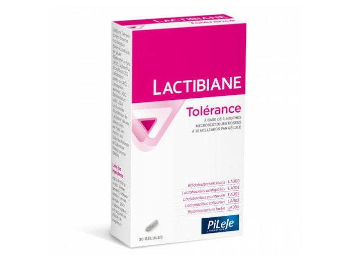 Lactibiane Tolerance 30 Gelules Pileje