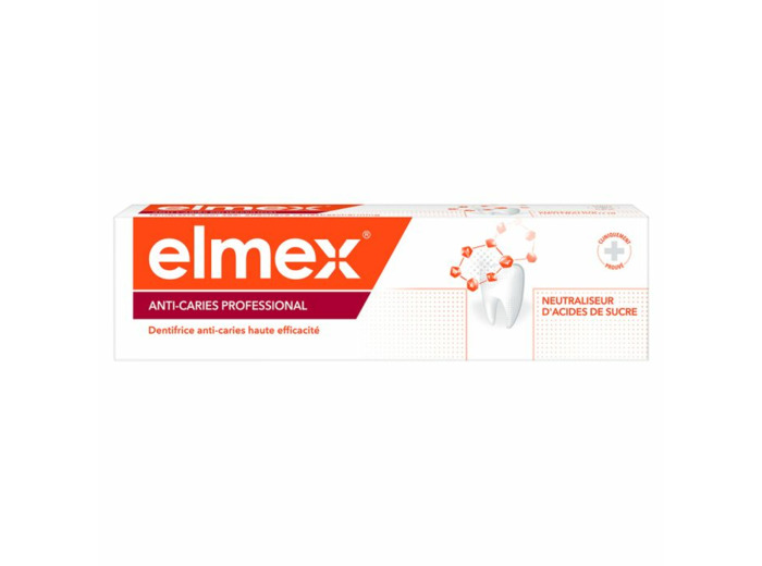 Anti-caries Professional Dentifrice Anti Caries Haute Efficacite 75ml Elmex