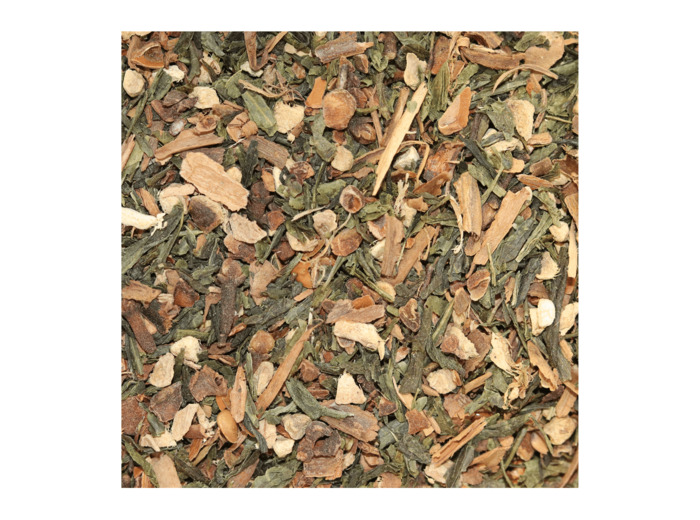 THE VERT DE NOËL - Thé vert Badiane - Gingembre