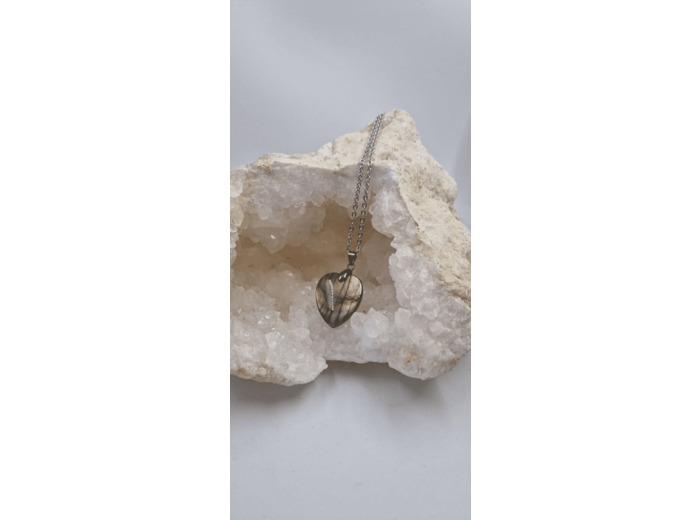 Pendentif labradorite avec chaine olpa1784