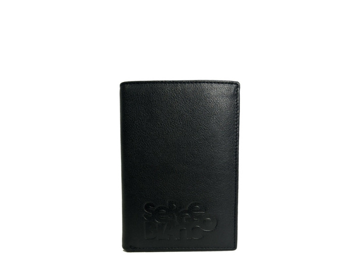 Serge Blanco Baltimore Portefeuille Long 3 Volets BAL21021 Noir