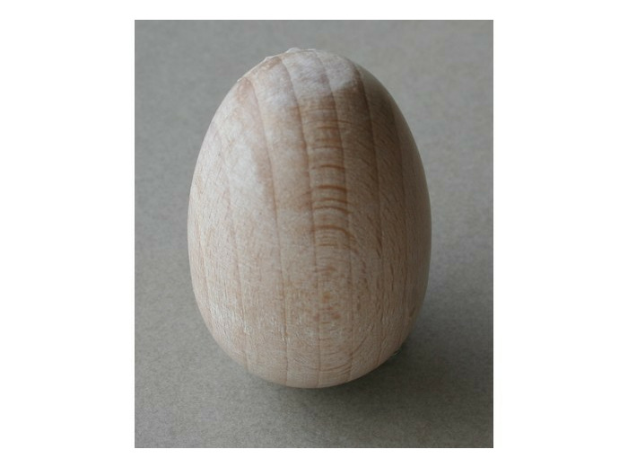 Oeuf à repriser en bois