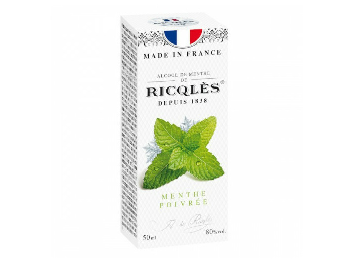 Alcool De Menthe 50ml Ricqles