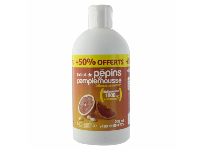 Extraits De Pepins De Pamplemousse + Offerts 200 ml Nutrisante