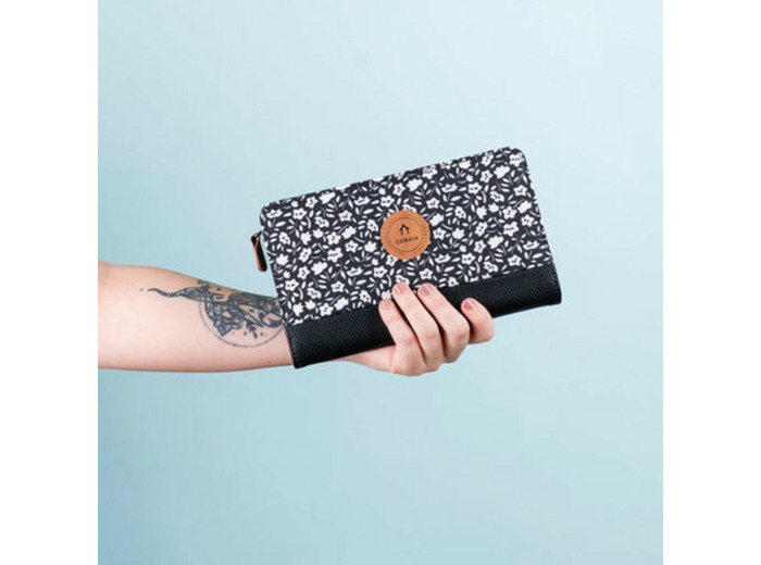 Cabaïa Wallet Large Grand Portefeuille et Compagnon Catane