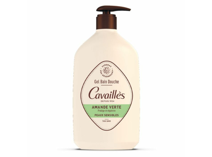 ROGE-CAV GEL BAIN DCHE AMANDE VERTE 1L