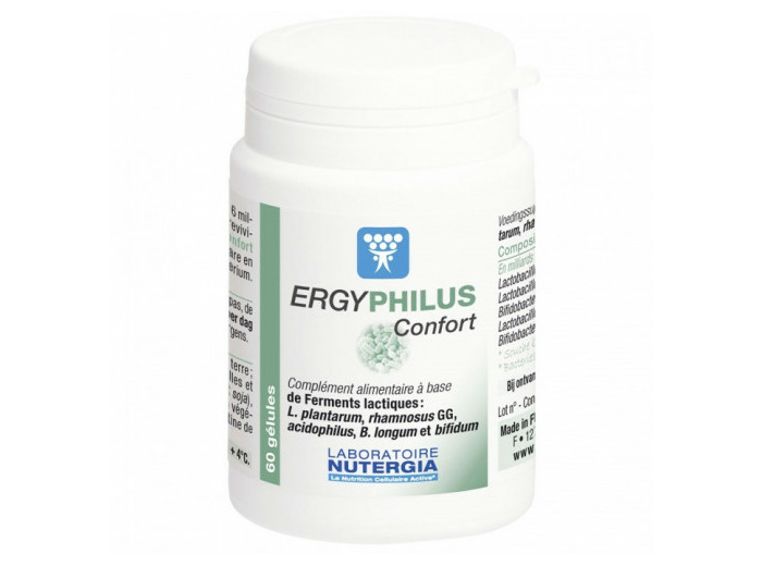 Microbiote Confort 60 Gélules Ergyphilus Nutergia