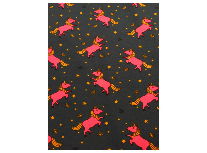 Tissu Stenzo jersey Licornes