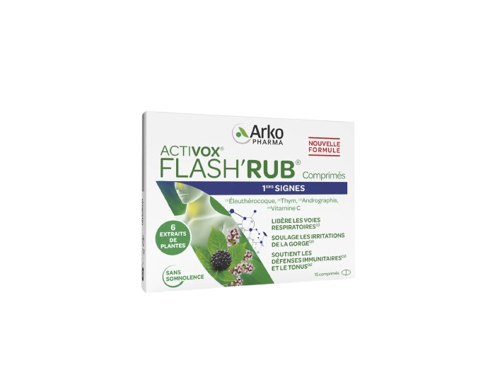 ACTIVOX FLASHaposRUB 1ERS SIGNES CPR15