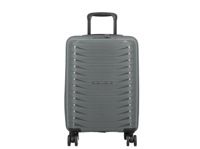 Jump Inlu Valise Cabine Rigide Ultra Légère 4 Roues Tsa 55Cm Gris
