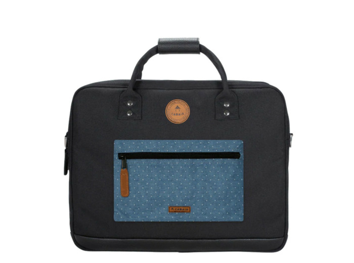 Cabaïa Messenger Berlin Sac Ordinateur 14" Noir