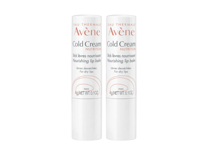 Duo Sticks Lèvres 2x4g Cold Cream Avène