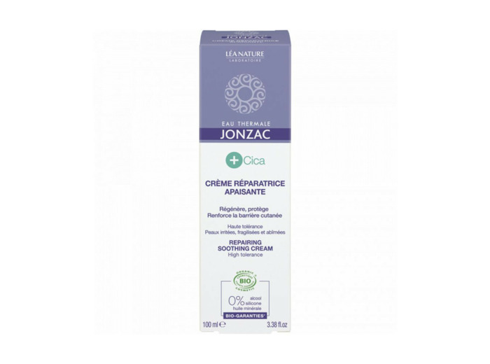 Crème Réparatrice Apaisante 100ml +Cica Eau thermale Jonzac