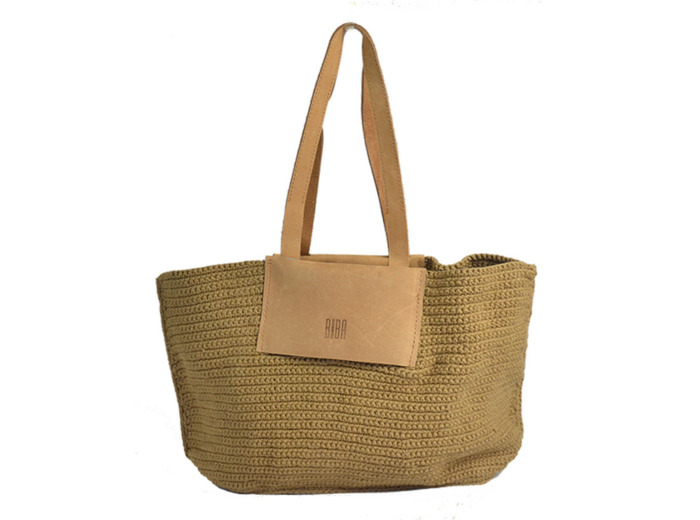 Biba Caledonia Petit Sac Cabas En Crochet CAL2B Canela