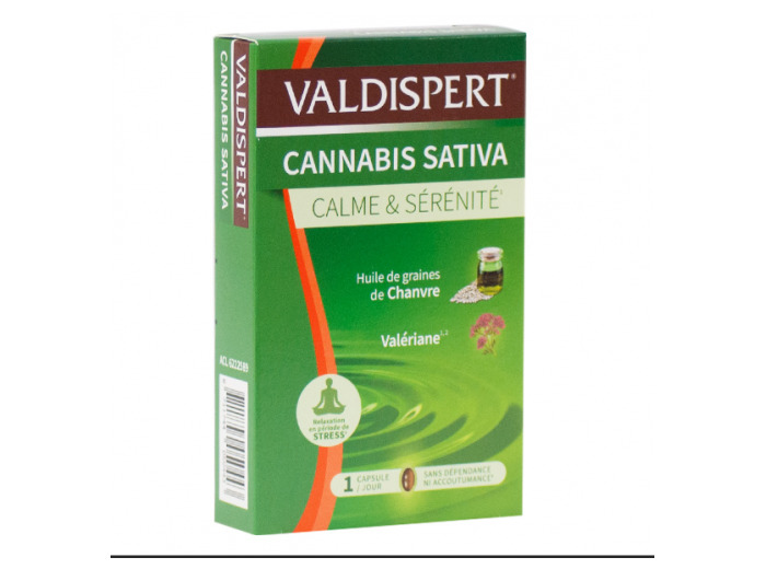 Calme Et Serenite 24 Capsules Cannabis sativa Valdispert