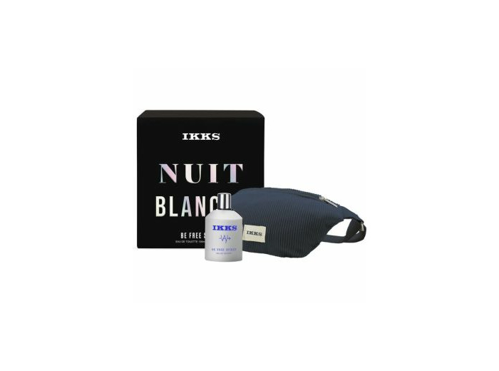 IKKS Be Free Spirit Coffret Nuit Blanche ET Vaporisateur 100ml+Sac Banane