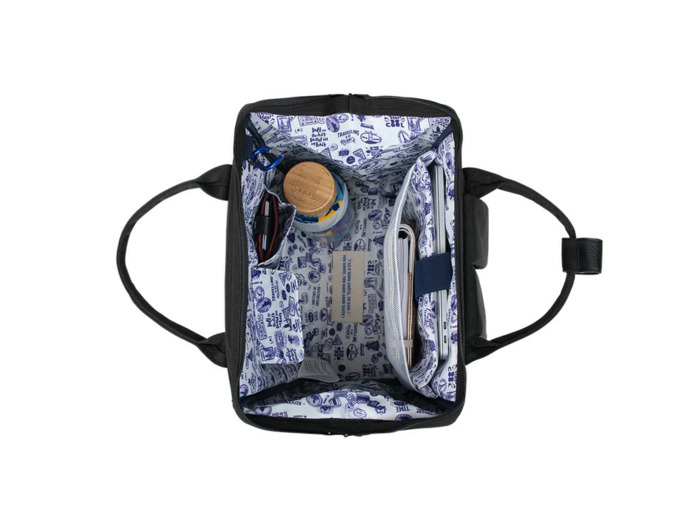 Cabaïa Large Moscou Sac à Dos 15" Beige